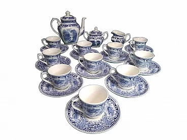 Servizio da caffè in porcellana di Petrus Regout - Royal Sphinx, anni '40