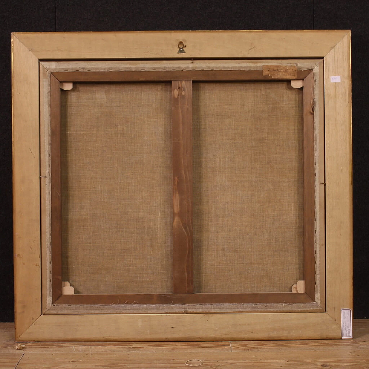 Lady with parrot, oil painting on canvas, second half of the 18th century 12