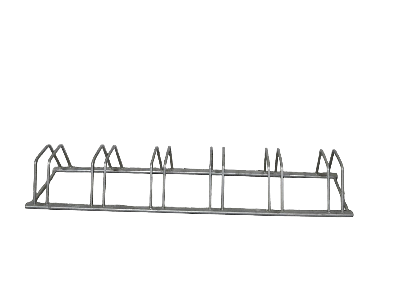 Six-seater iron bicycle rack, 1980s 9