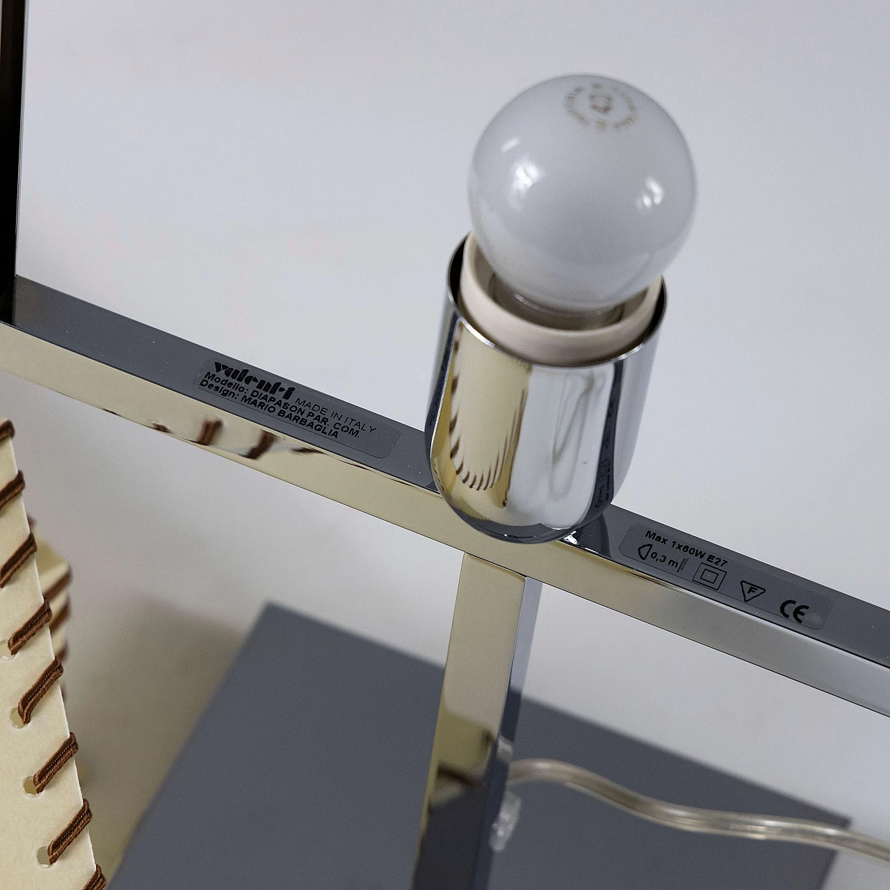 Table lamp Diapason by Mario Barbaglia for Valenti 5