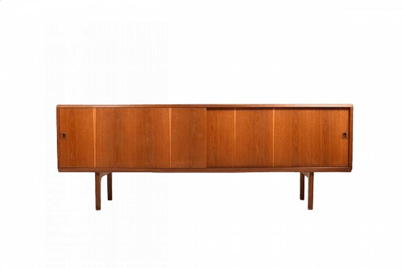 Credenza danese in rovere, anni '60 14