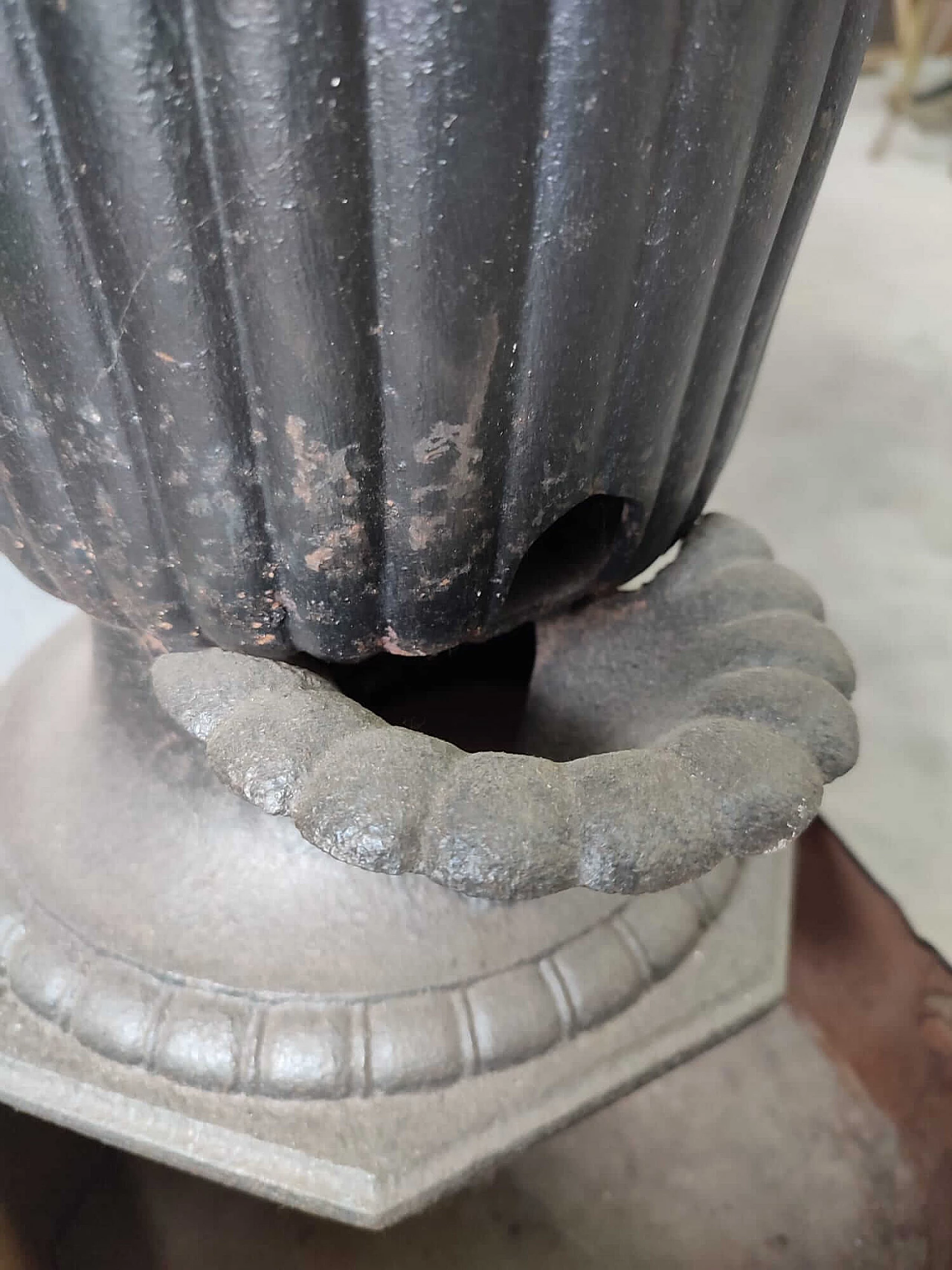 French cast iron stove, 19th century 2