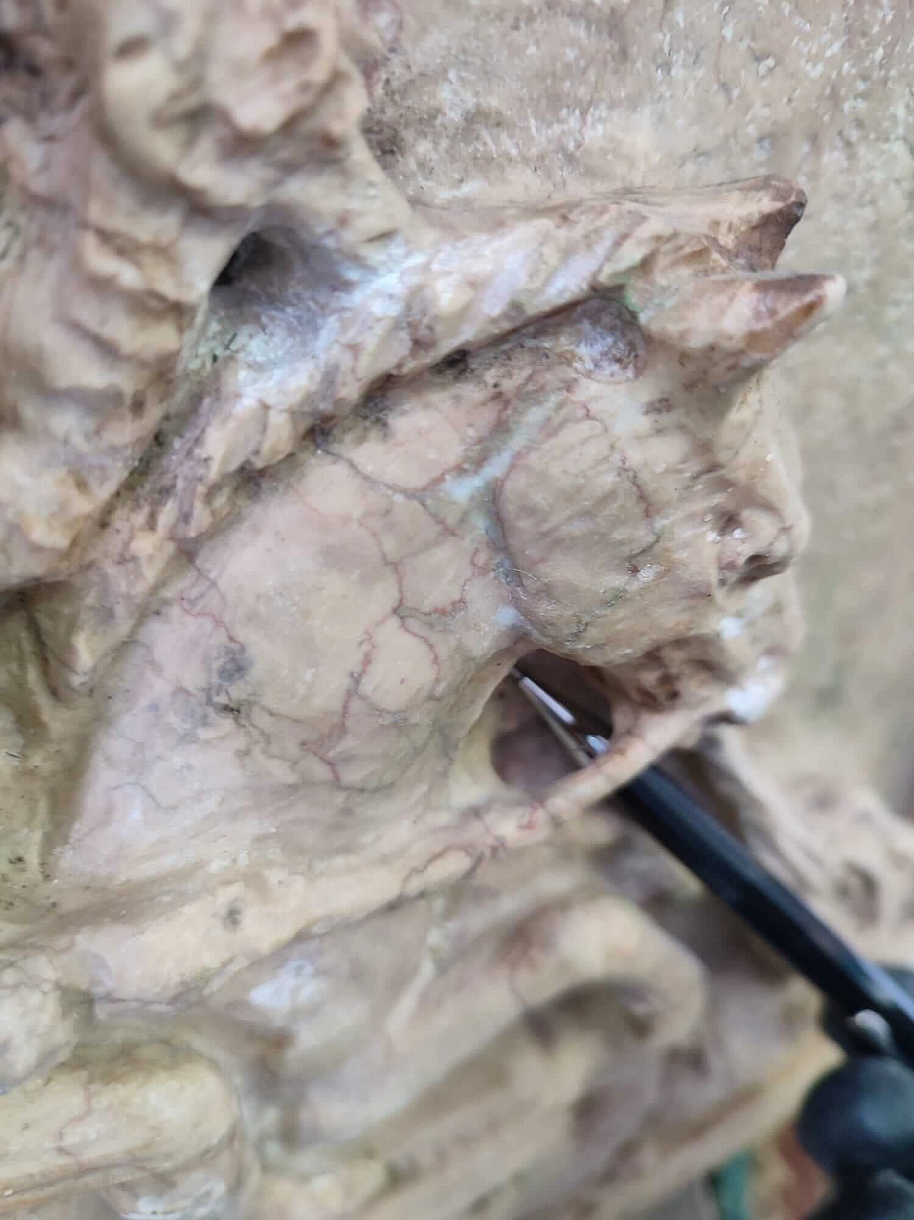 Nembro marble tile with Saint George and the dragon 8