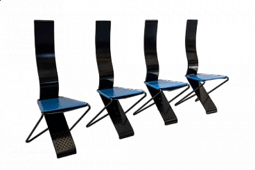 4 Impronta chairs by Pietro Arosio, 1990s