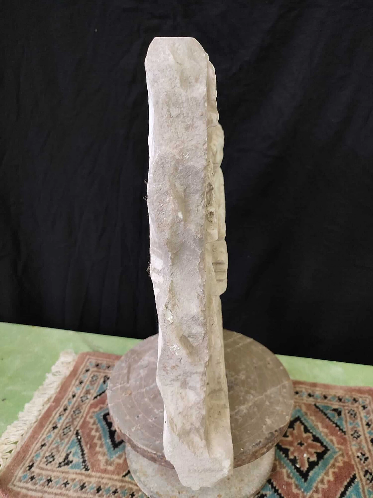 Mattonella toscana in marmo con fabbro 2