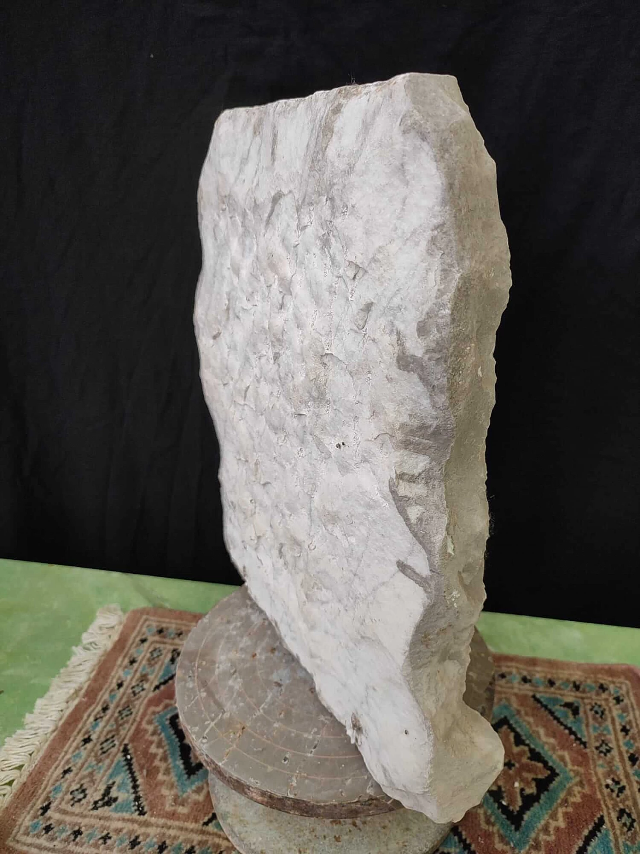 Mattonella toscana in marmo con fabbro 3