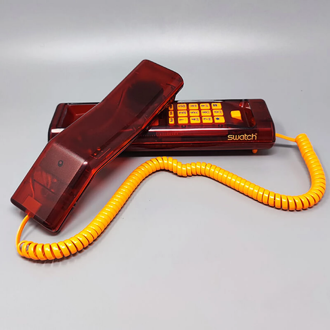 Swatch Twin Phone Deluxe red, 1990s 5