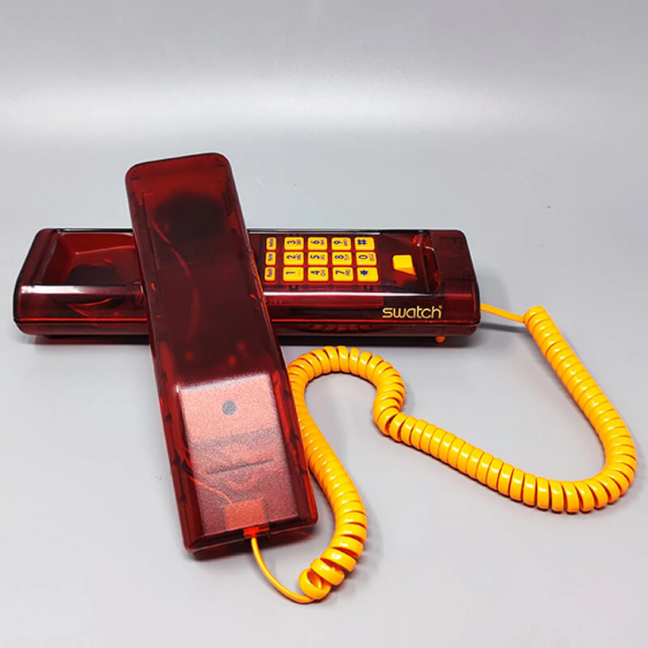 Swatch Twin Phone Deluxe red, 1990s 6