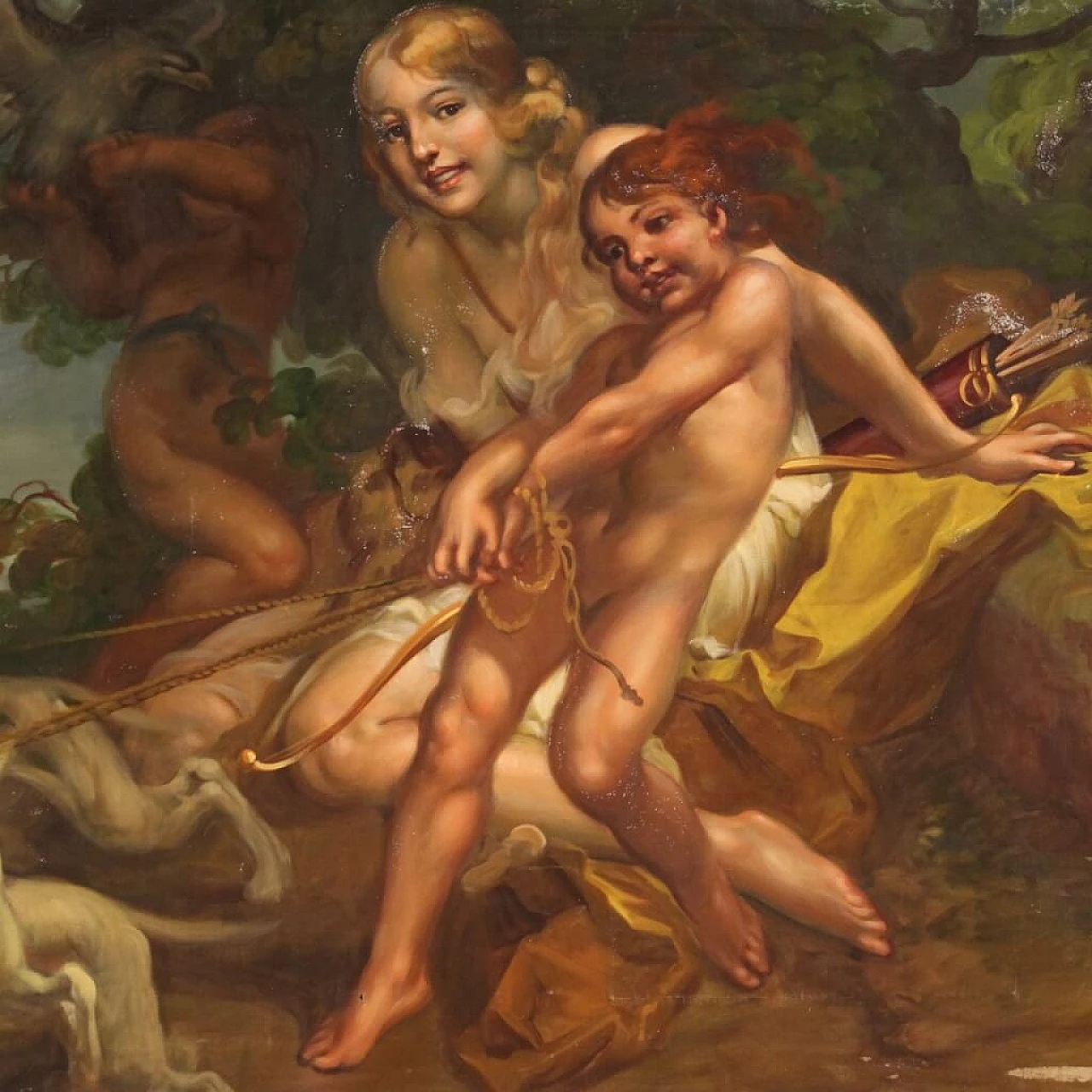Diana the Huntress, oil on canvas, 1920s 6