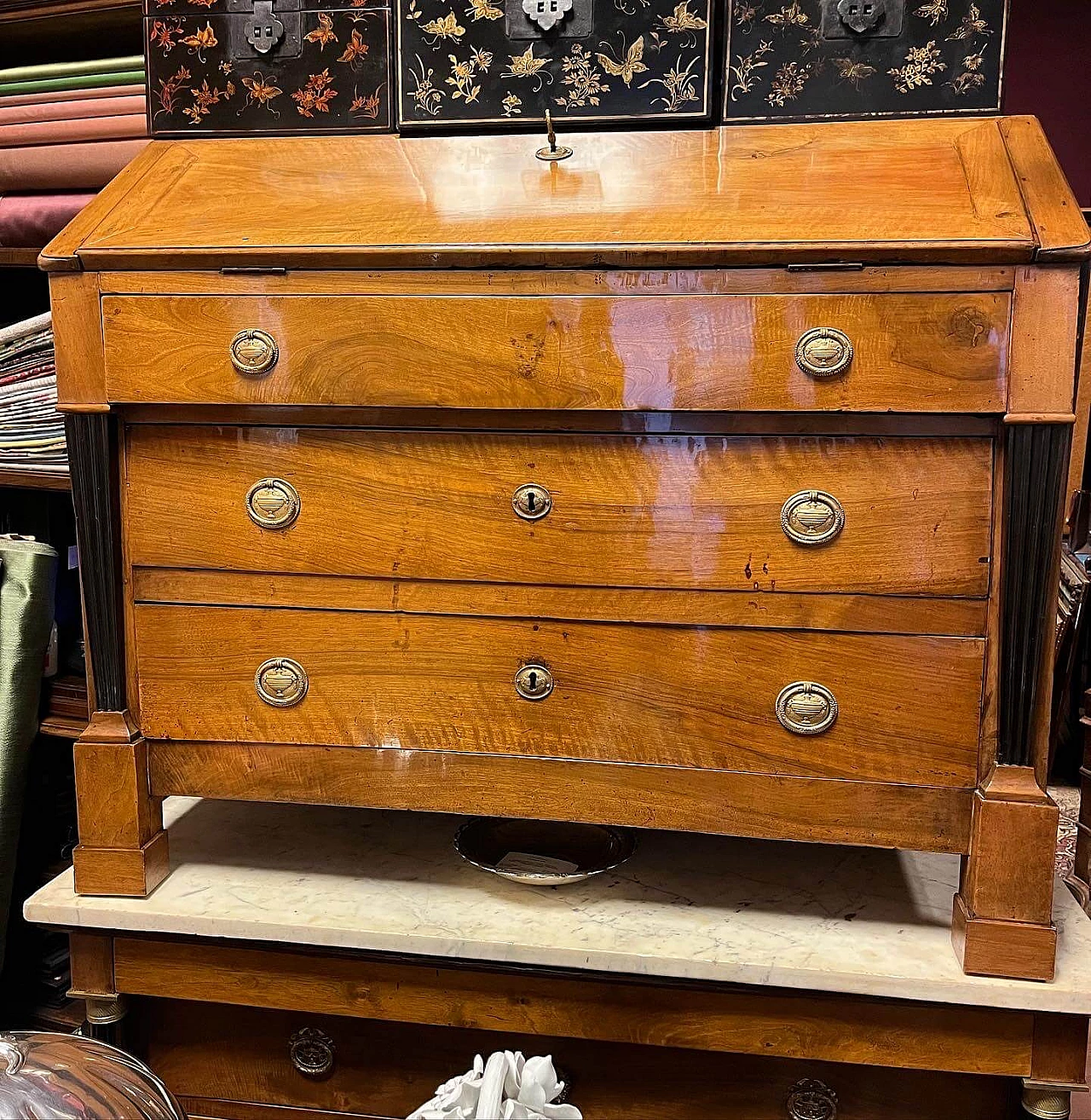 Ribalta Luigi XVI in legno, '700 2