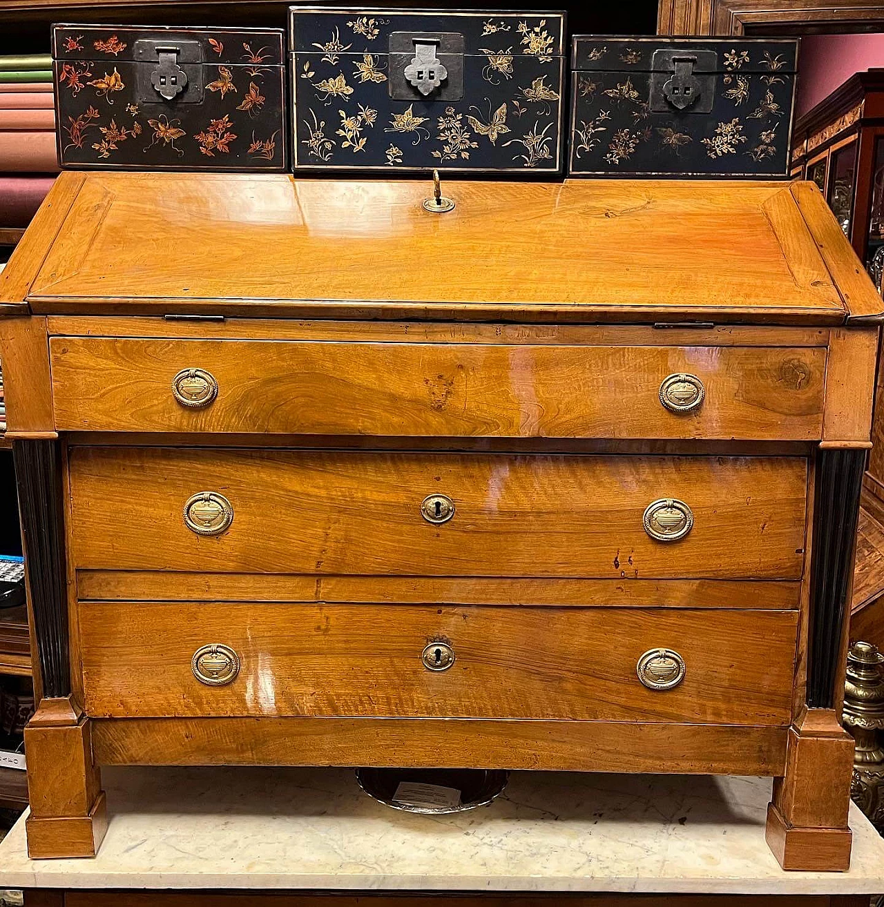 Ribalta Luigi XVI in legno, '700 5