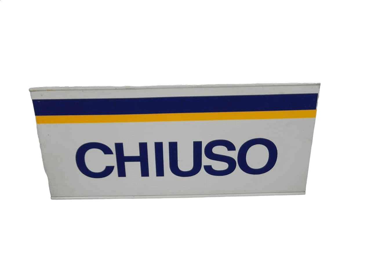 Insegna in ferro per distributore di benzina, anni '80 8