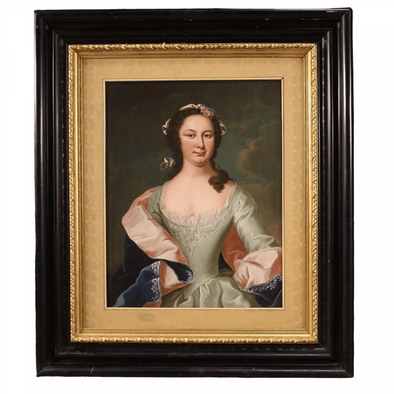Ritratto di nobildonna, dipinto a olio su tela, '800 16