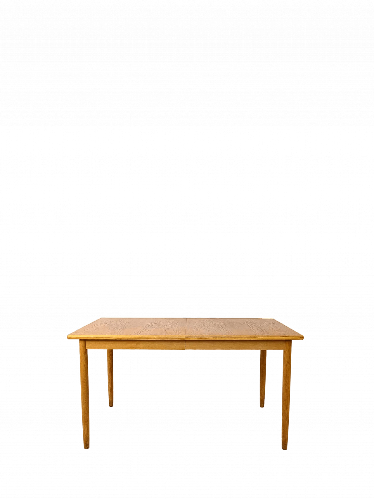 Tavolo scandinavo allungabile in rovere di Treman, anni '60 13