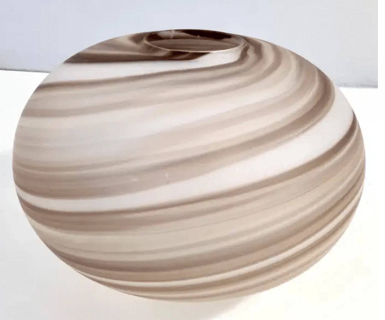 Adjustable oval Giove glass chandelier by Ludovico Diaz de Santillana for VeArt, 1970s 5