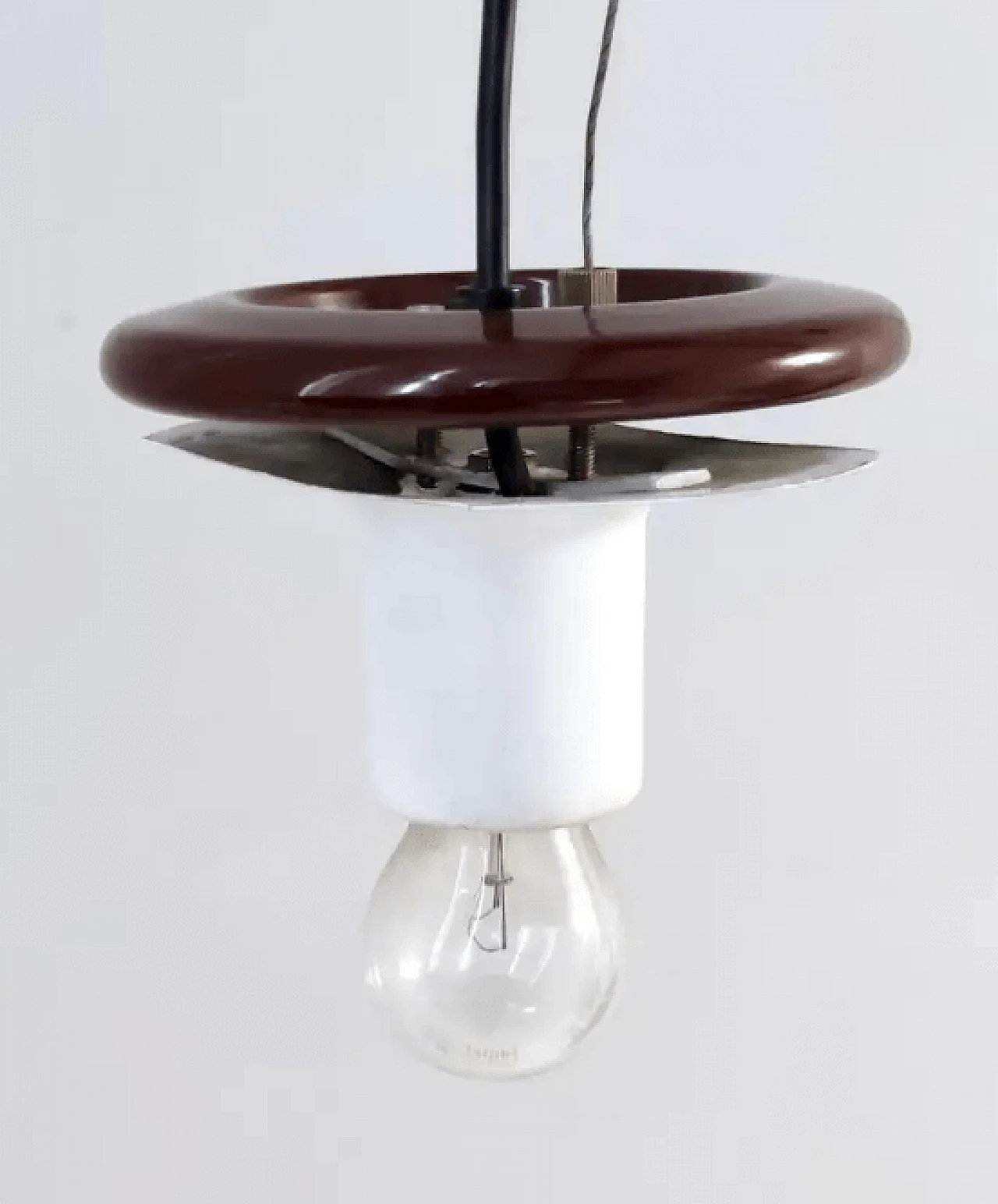 Adjustable oval Giove glass chandelier by Ludovico Diaz de Santillana for VeArt, 1970s 10