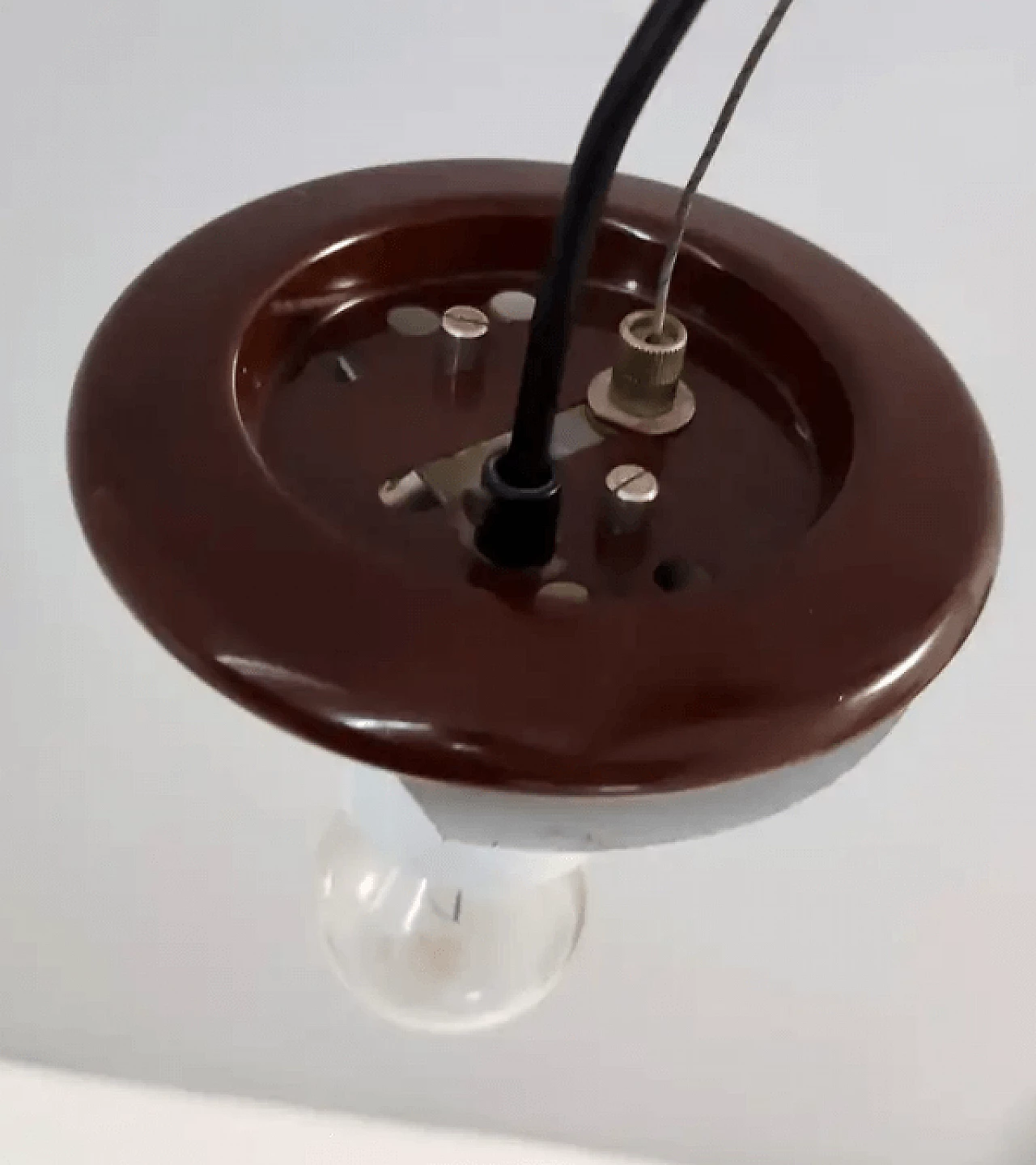 Adjustable oval Giove glass chandelier by Ludovico Diaz de Santillana for VeArt, 1970s 11