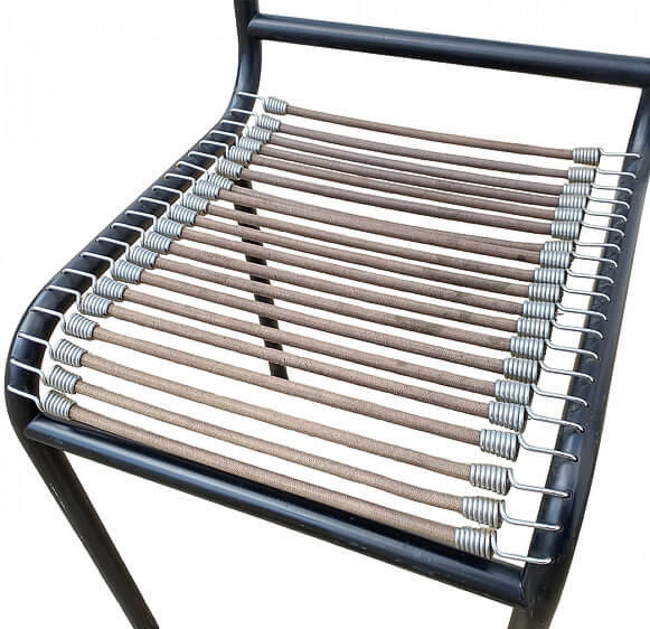 Sandows chair by Renè Herbst black edition, 1930s 2