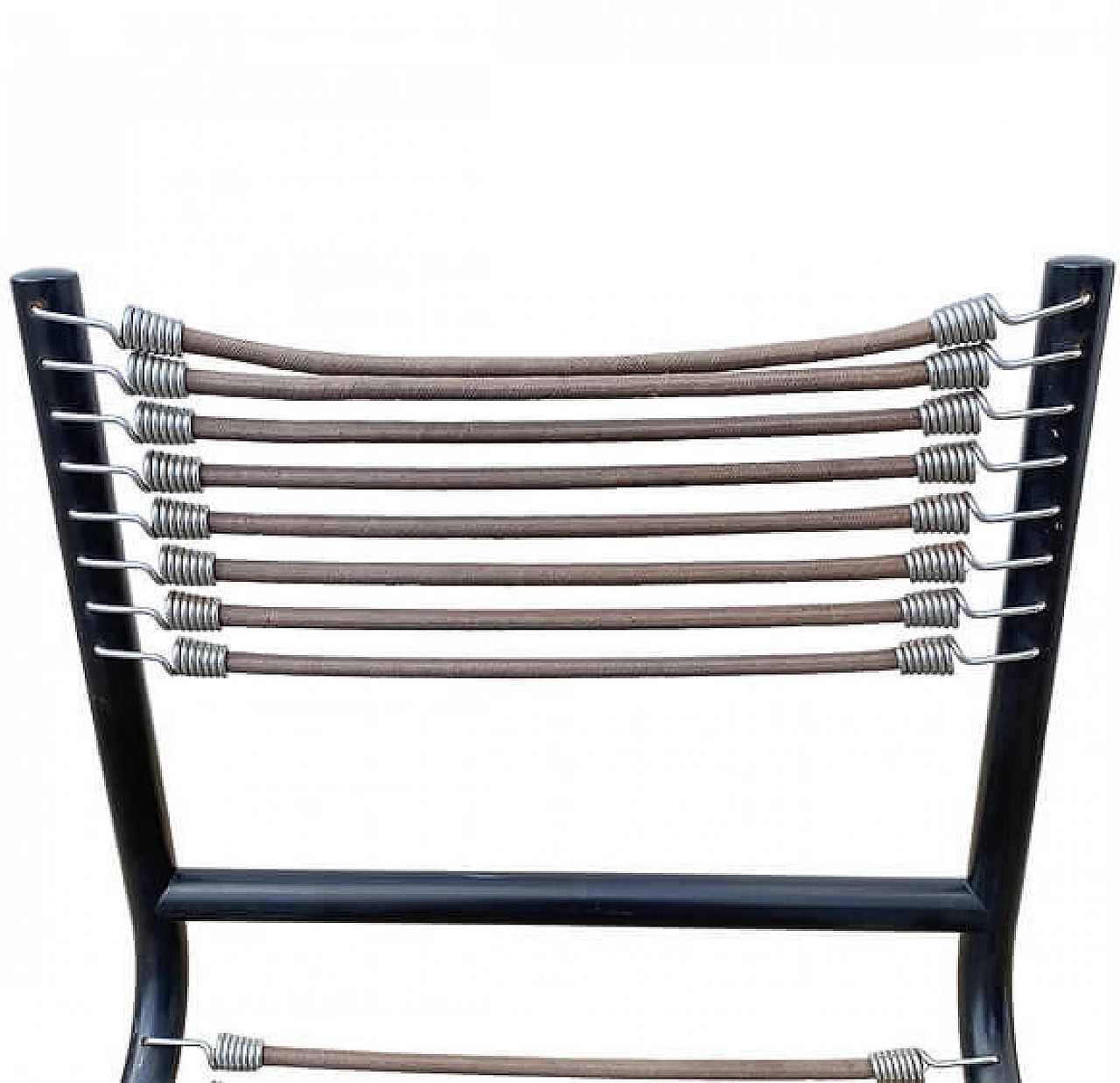 Sandows chair by Renè Herbst black edition, 1930s 6