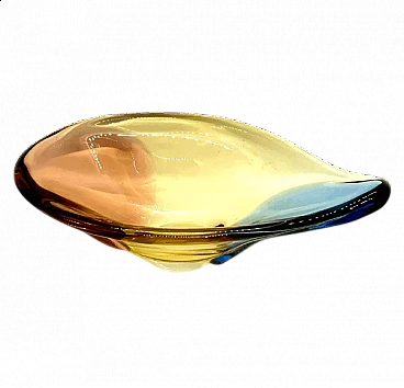 Centerpiece by Hana Machovska for Mstišov Moser - Karlovarske Sklo, 1960s