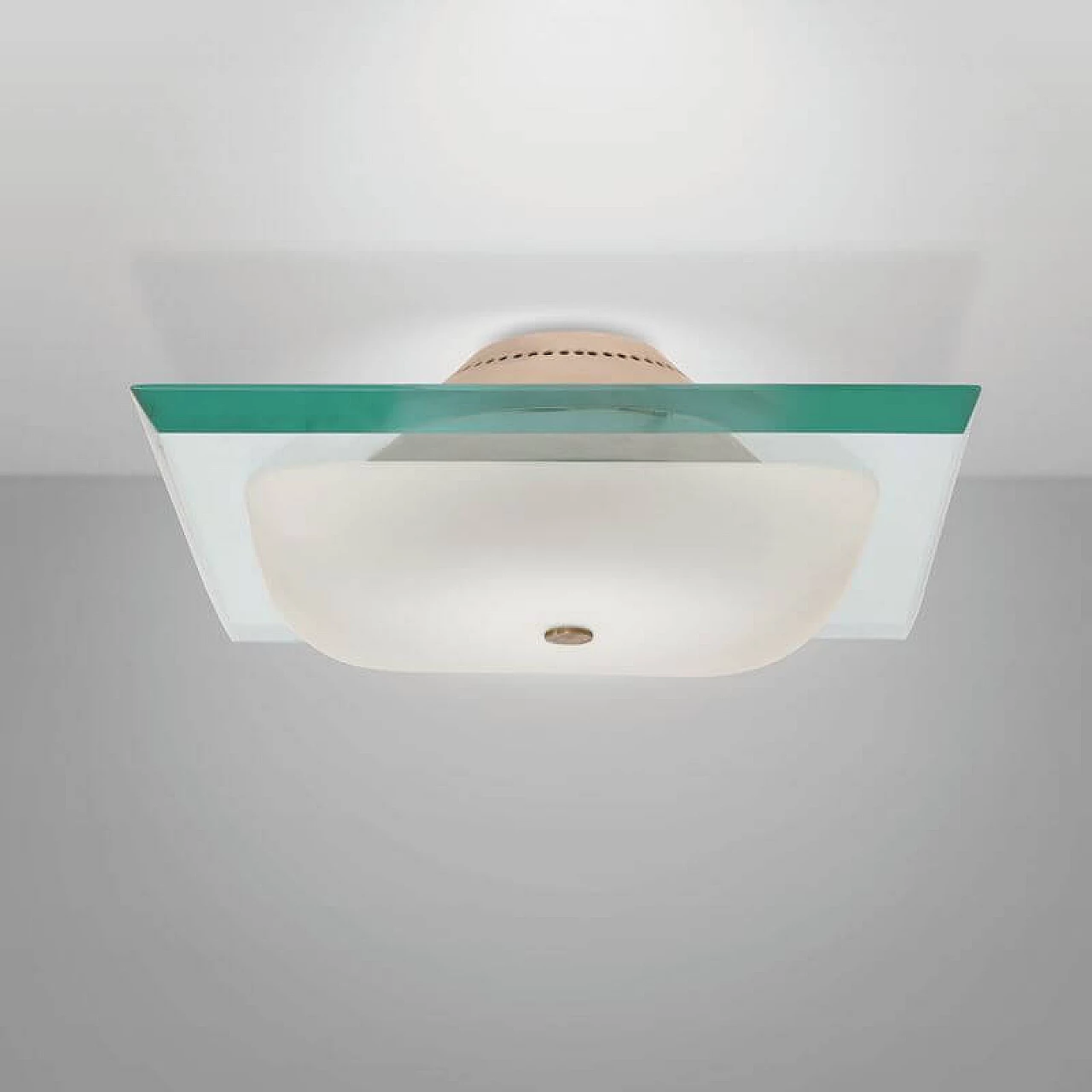 Lampadario da soffitto Mod.1990 di Max Ingrand per Fontana Arte, anni '60 5