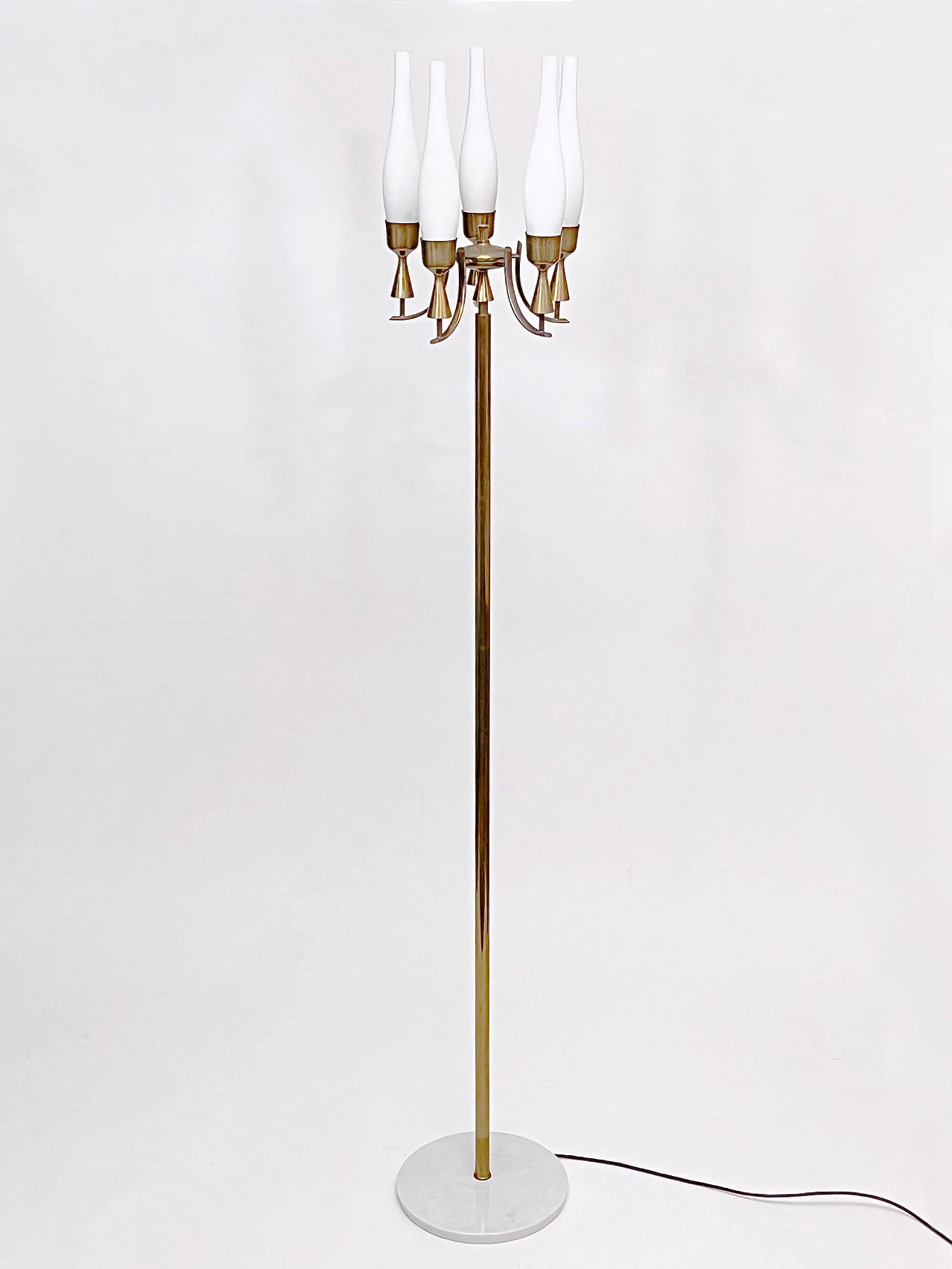 Floor lamp 12635 by Angelo Lelli for Arredoluce, 1950s 1