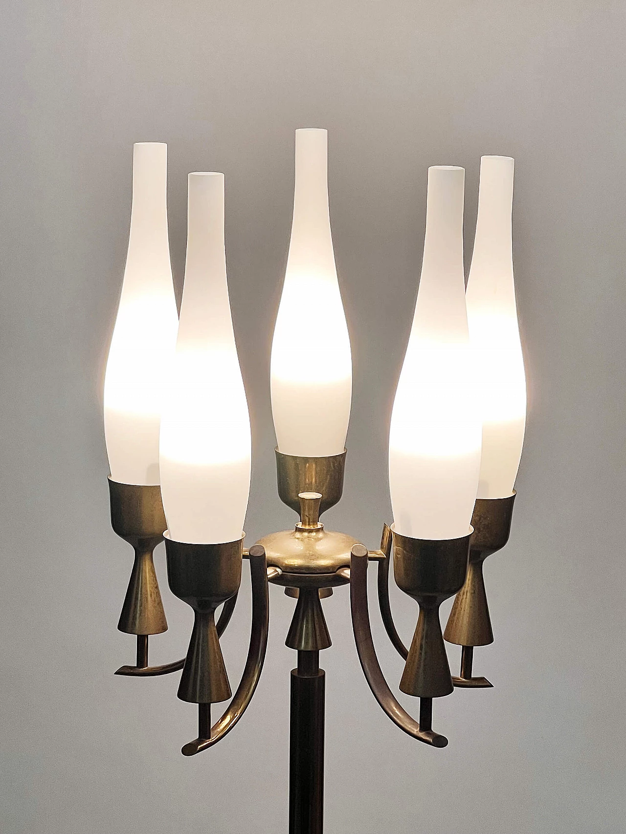 Floor lamp 12635 by Angelo Lelli for Arredoluce, 1950s 3
