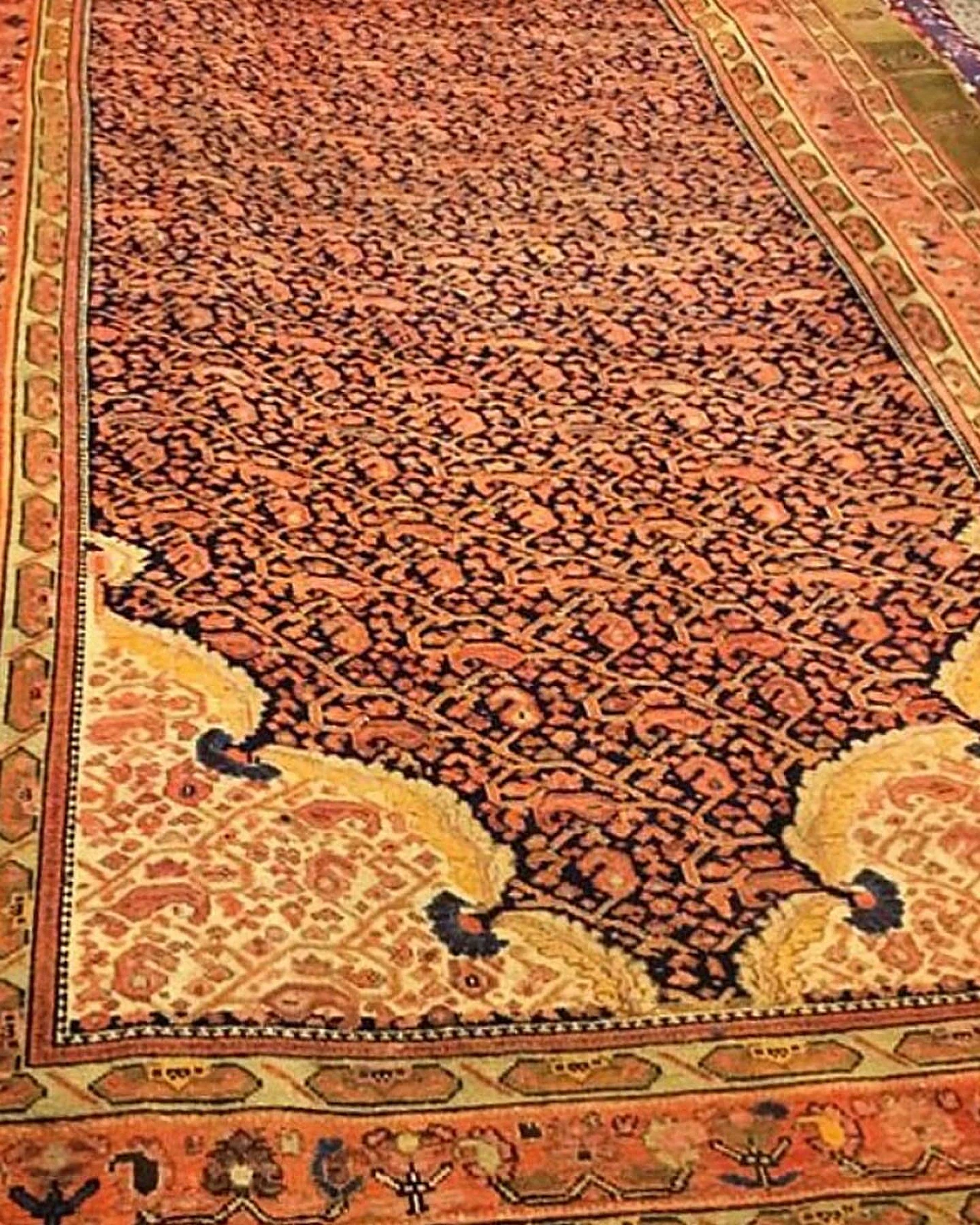 Large oriental rug, 19th century 3