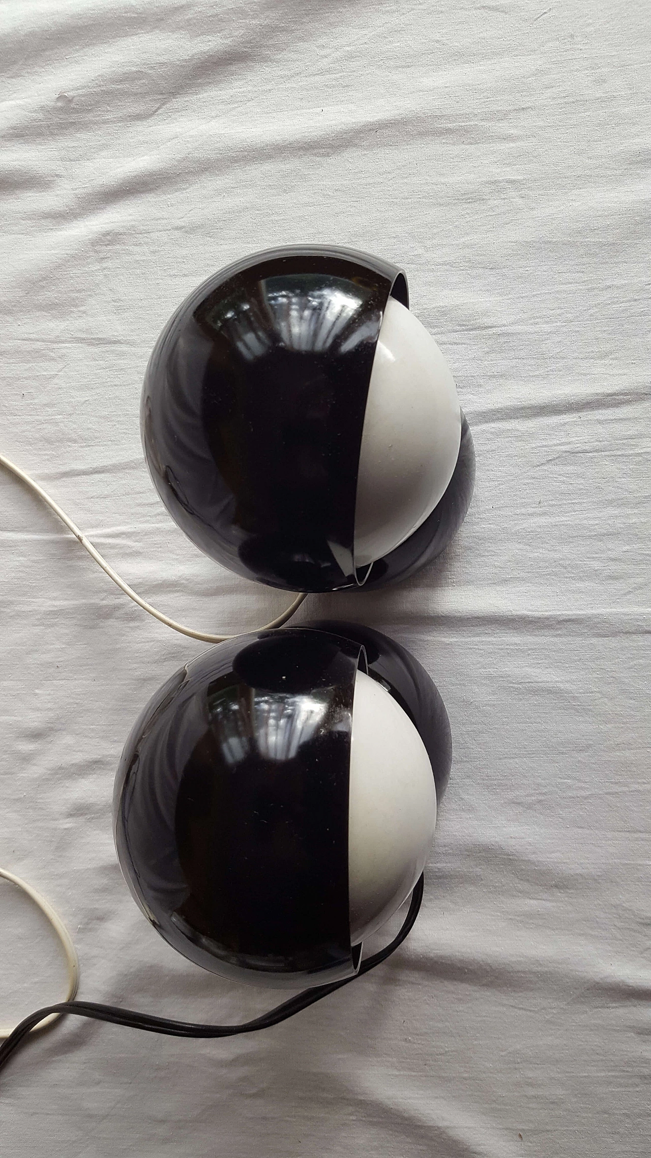Pair of Eclisse lamps by Vico Magistretti for Artemide, 1980s 12