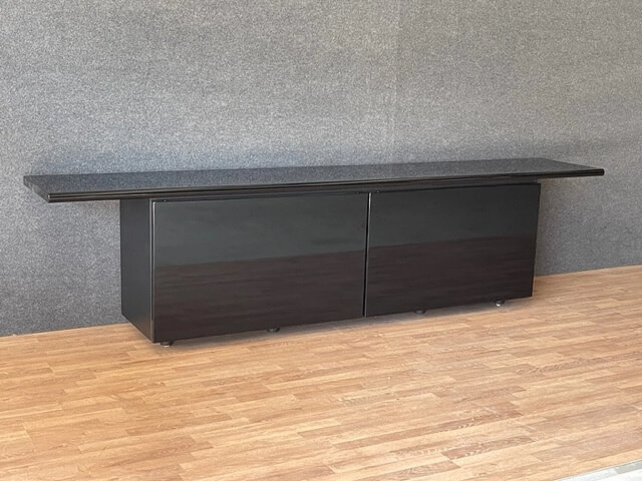 Sheraton sideboard in lacquered wood and laminate by Giotto Stoppino for Acerbis, 1970s 2