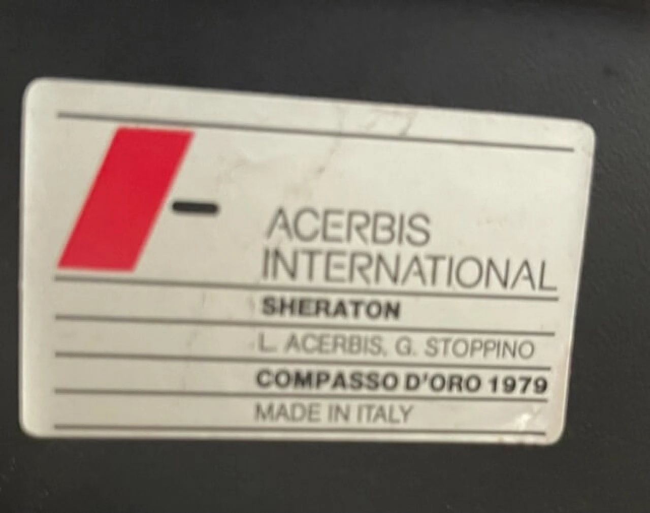 Sheraton sideboard in lacquered wood and laminate by Giotto Stoppino for Acerbis, 1970s 17