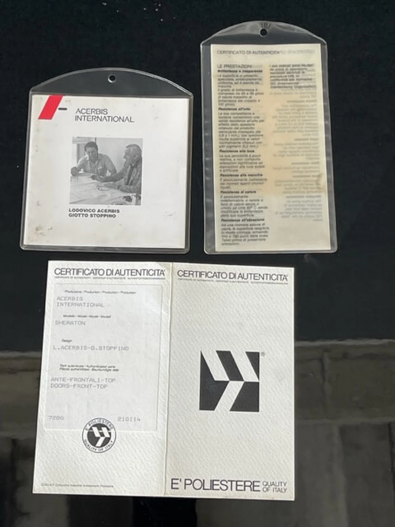 Sheraton sideboard in lacquered wood and laminate by Giotto Stoppino for Acerbis, 1970s 18