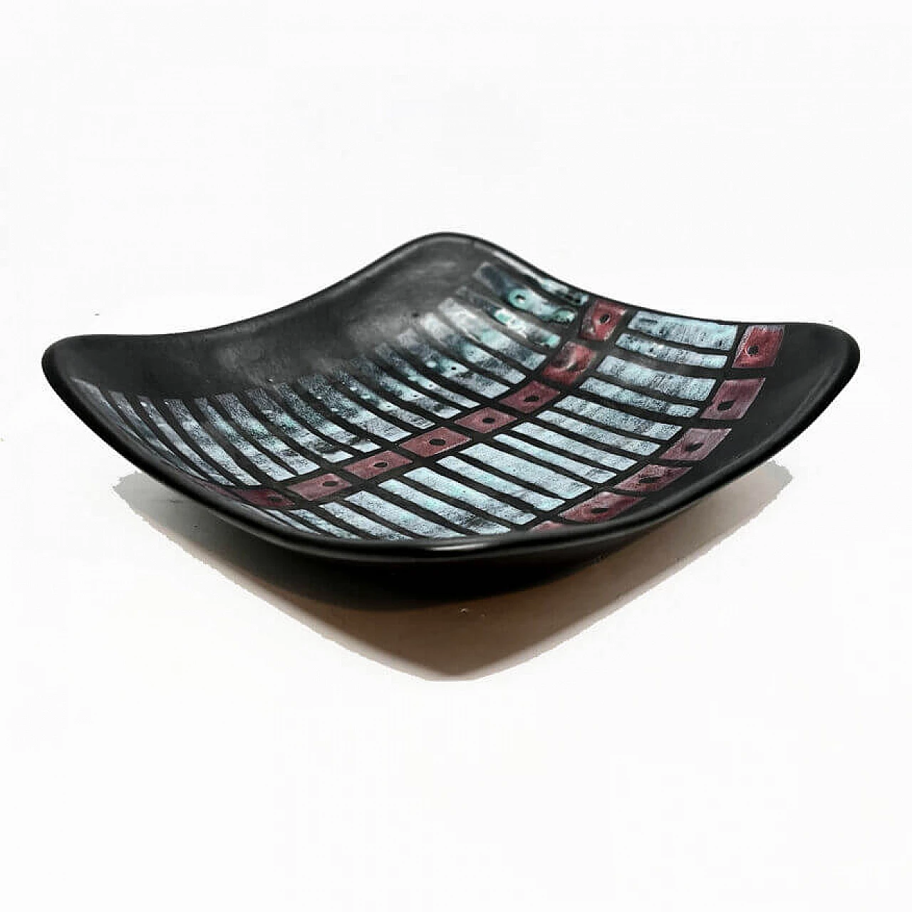 Ceramic fruit tray by Strehla Keramik, 1970s 1