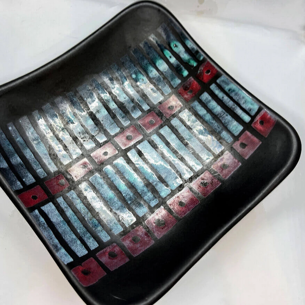 Ceramic fruit tray by Strehla Keramik, 1970s 6