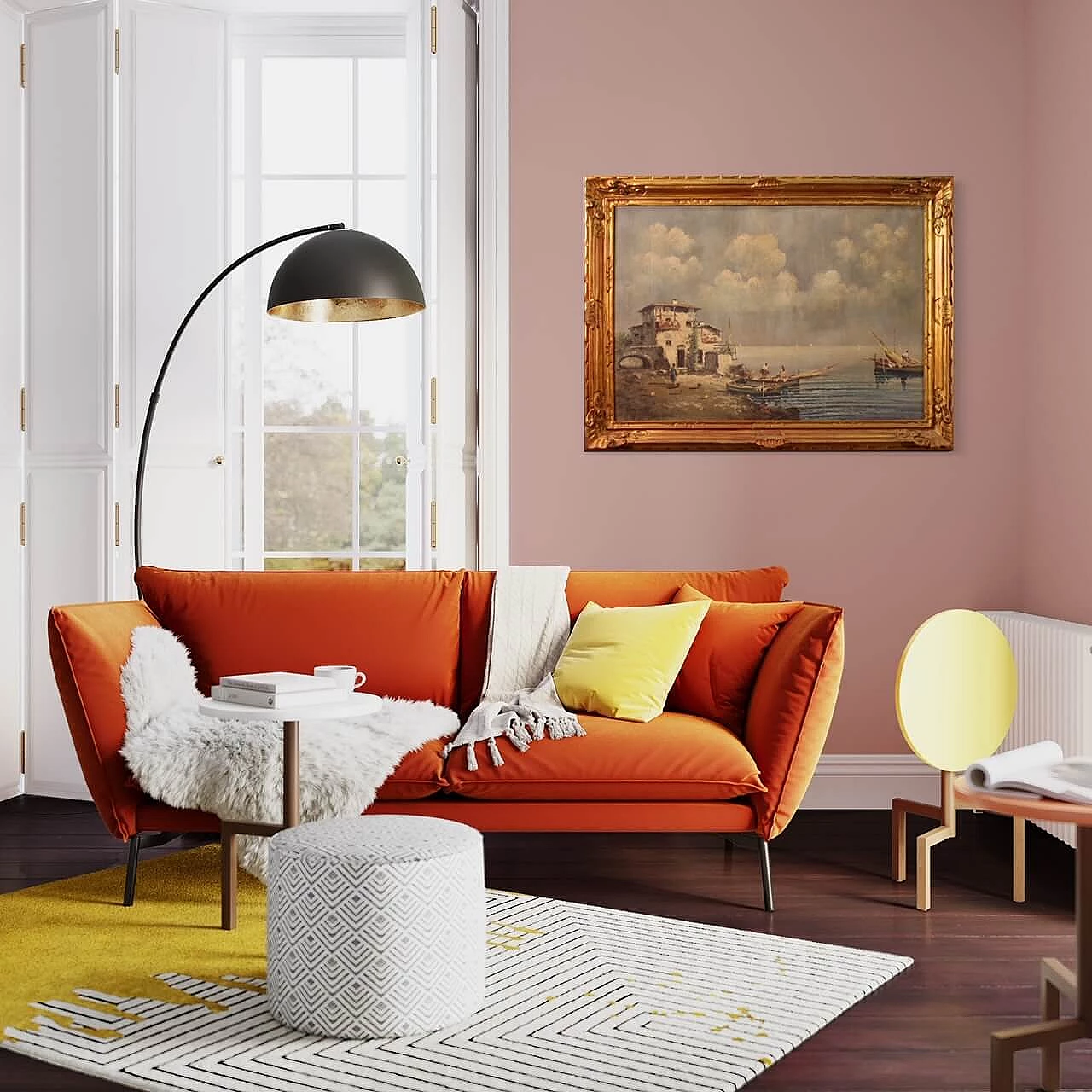 Dipinto di marina, olio su tavoletta, anni '40 14