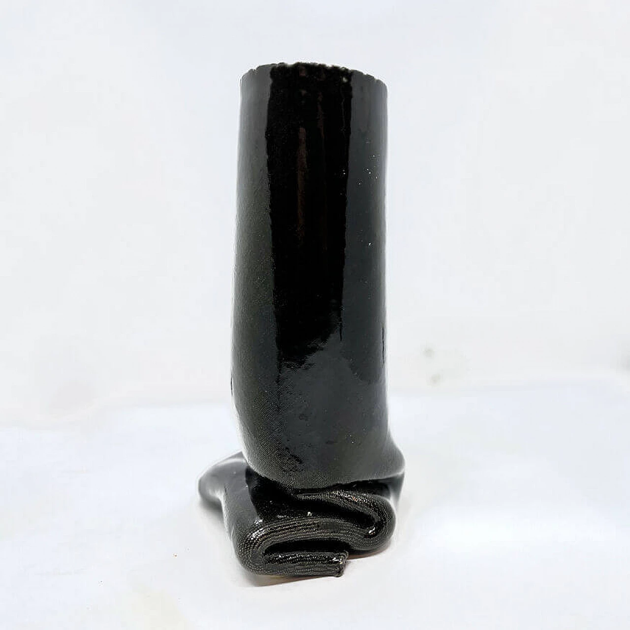 Handmade ceramic vase by Lorenzo, 1970s 8