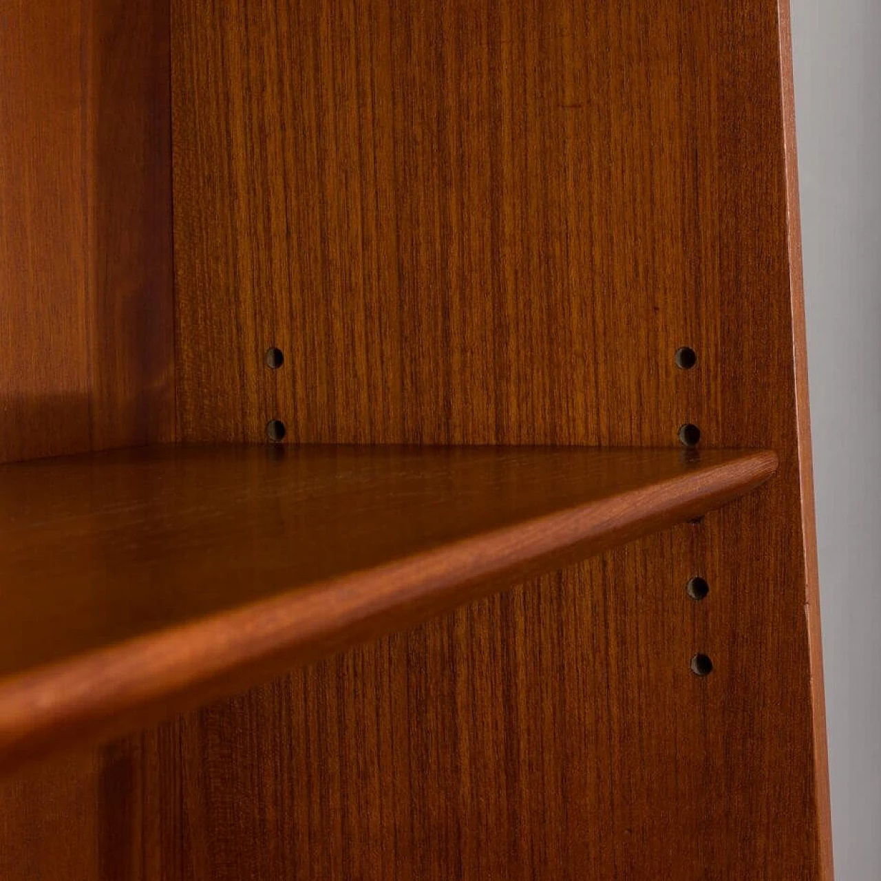 Pair of Bornholmer teak bookcases by Johannes Sorth for Nexo, 1960s 15