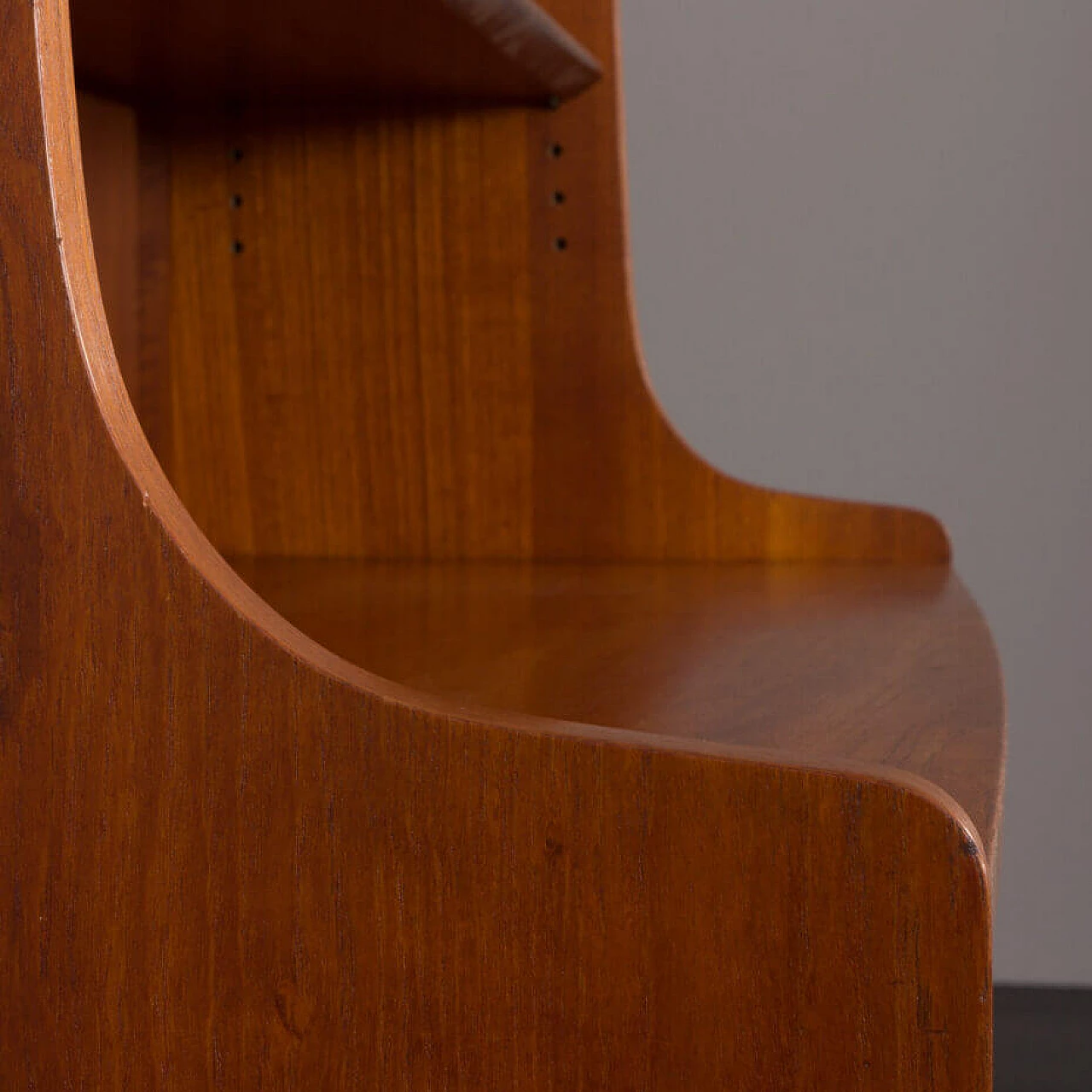 Pair of Bornholmer teak bookcases by Johannes Sorth for Nexo, 1960s 16