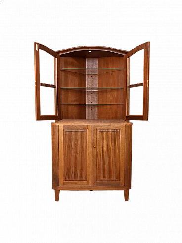 Two-body teak corner cabinet by Carl Malmsten, 1960s