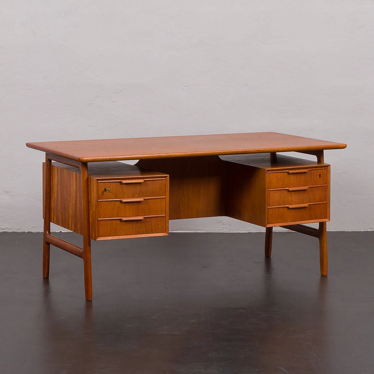 Desk 75 by Gunni Omann for Omann Jun's Møbelfabrik, 1960s 2