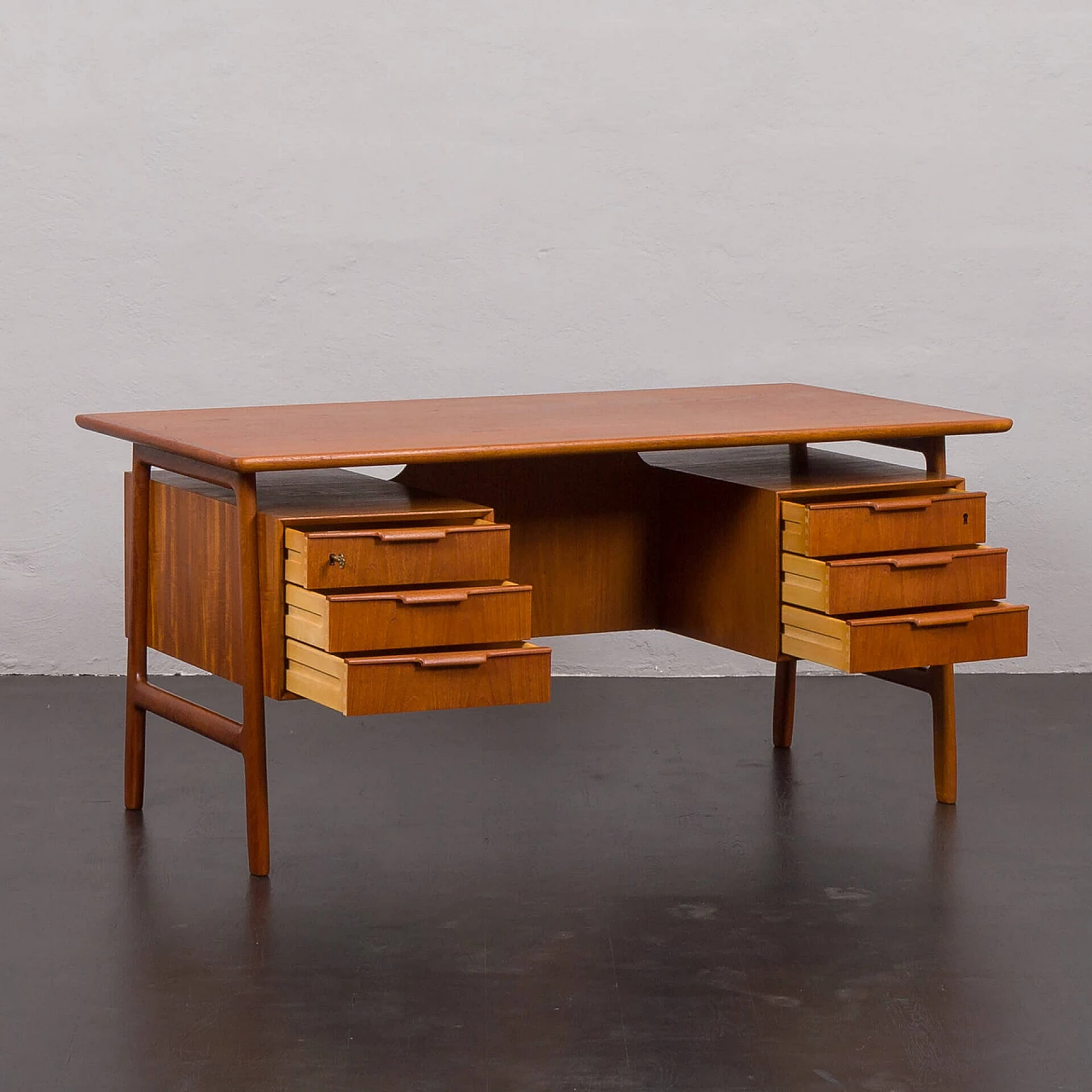 Desk 75 by Gunni Omann for Omann Jun's Møbelfabrik, 1960s 3