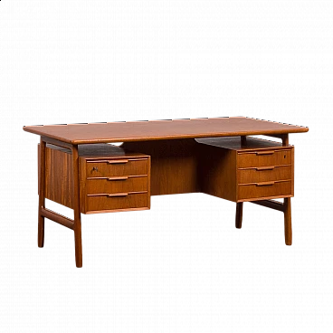 Desk 75 by Gunni Omann for Omann Jun's Møbelfabrik, 1960s