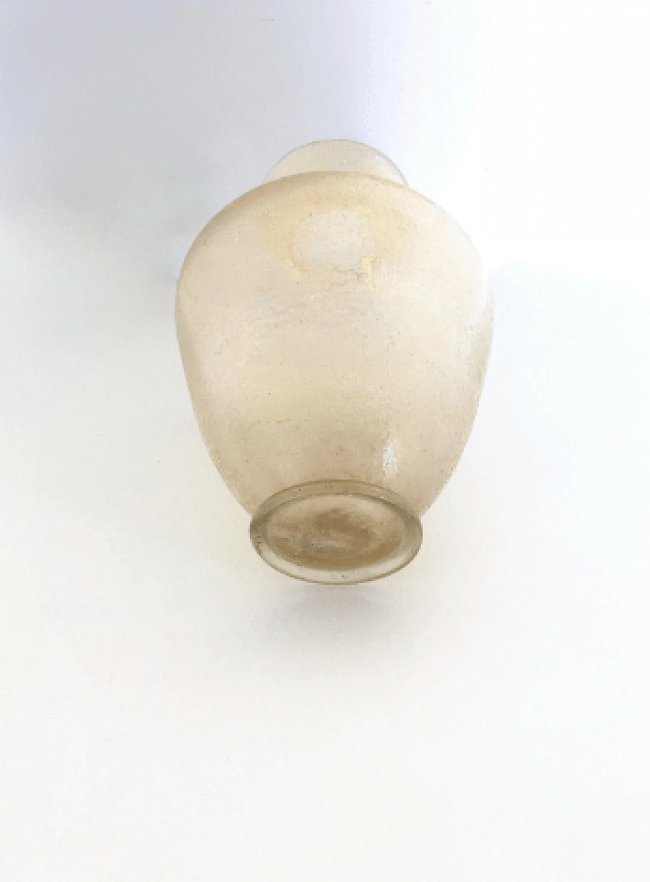 Glass Corroso 12502 vase by Flavio Poli for Seguso, 1940s 6