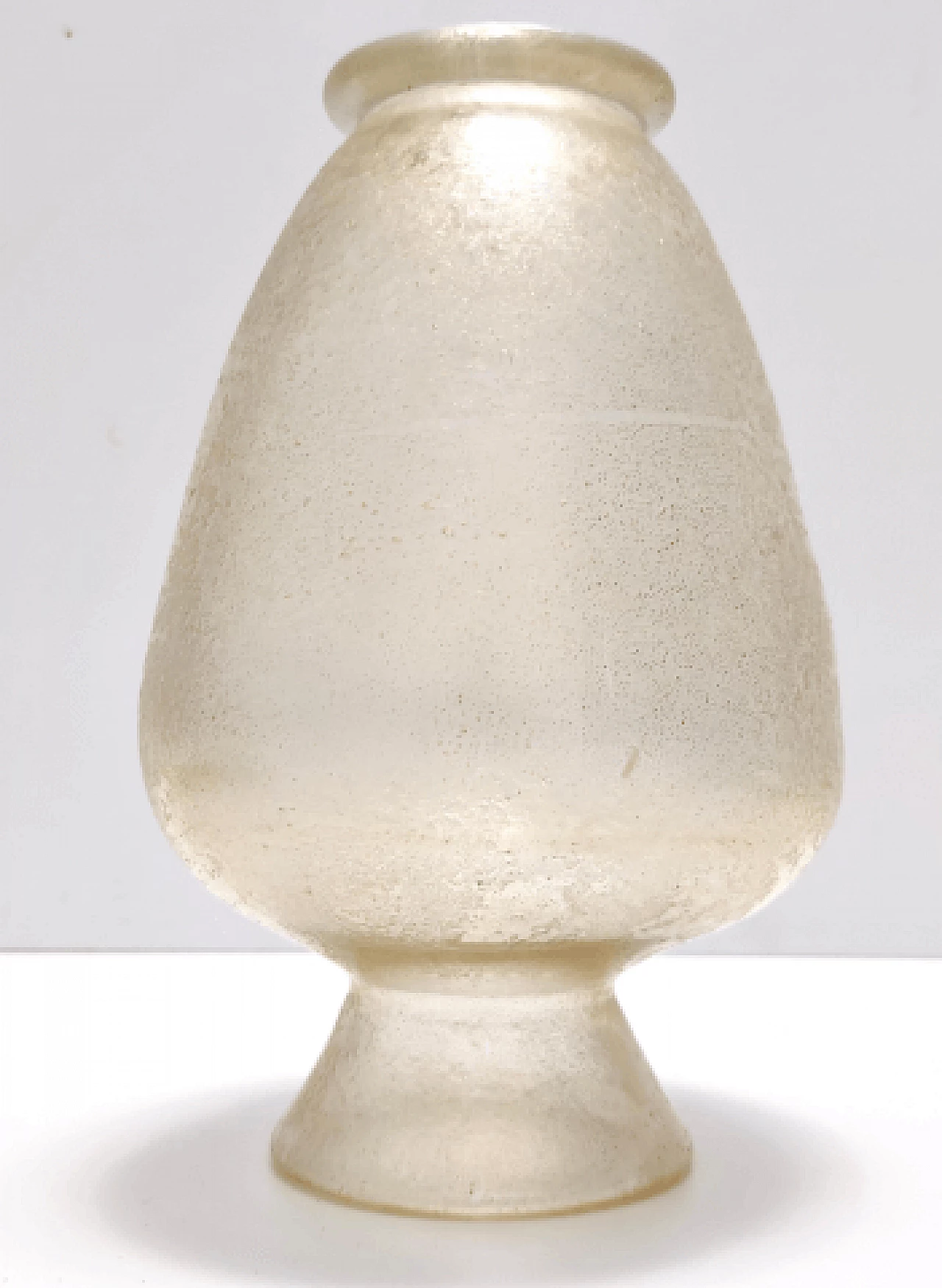 Glass Corroso 12502 vase by Flavio Poli for Seguso, 1940s 7
