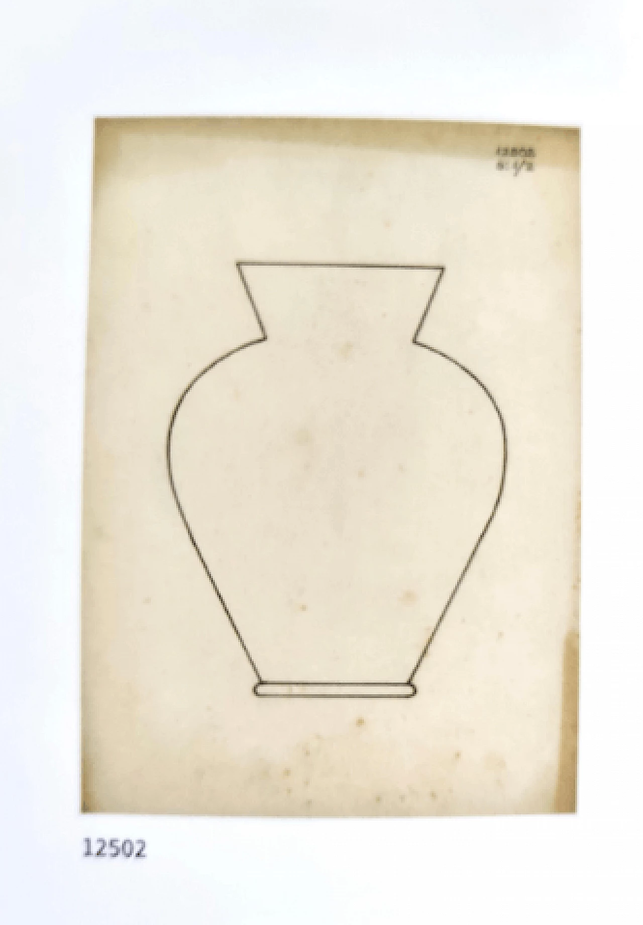 Glass Corroso 12502 vase by Flavio Poli for Seguso, 1940s 15