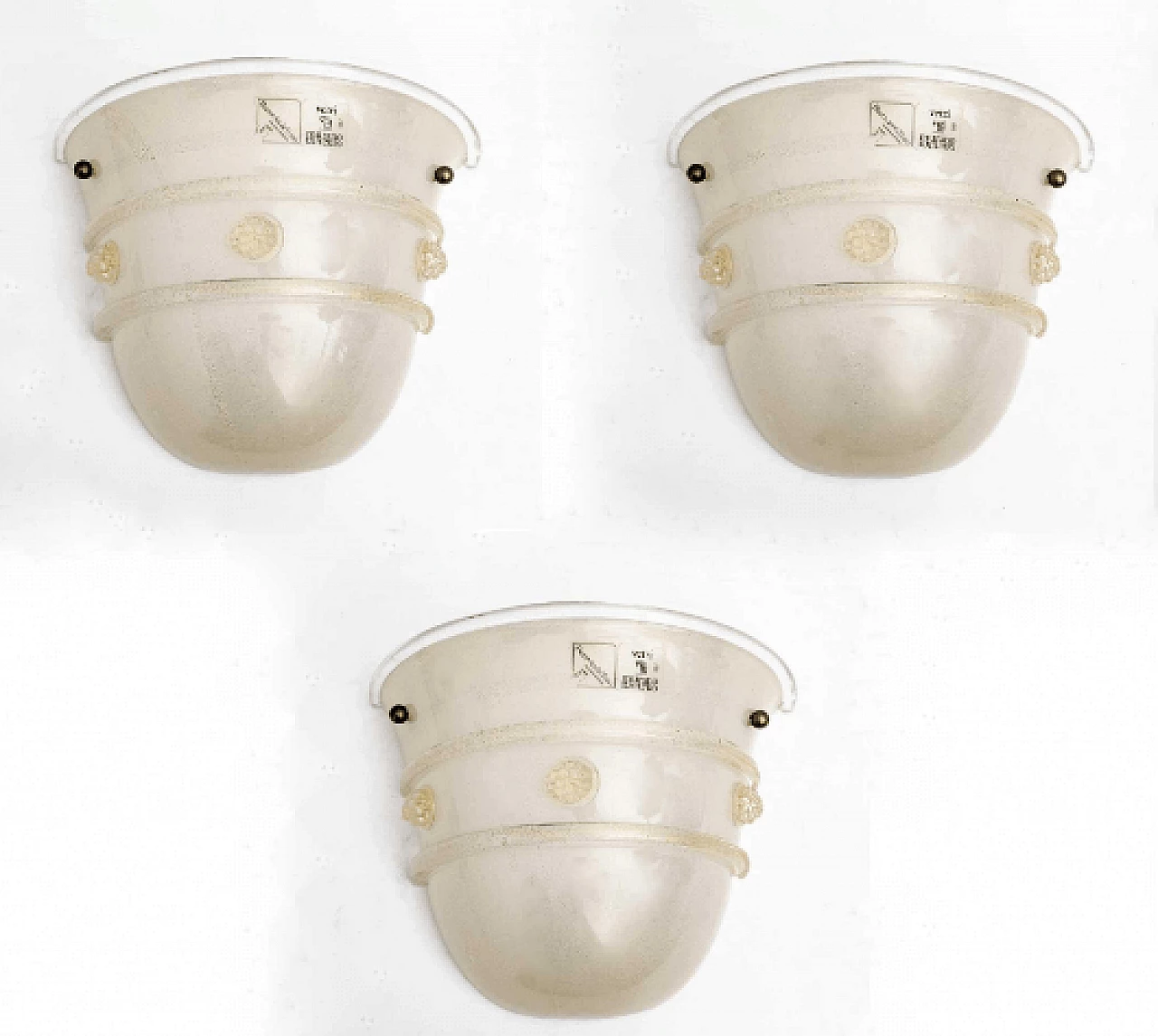 Applique in vetro di Murano di Barovier & Toso, anni '80 2