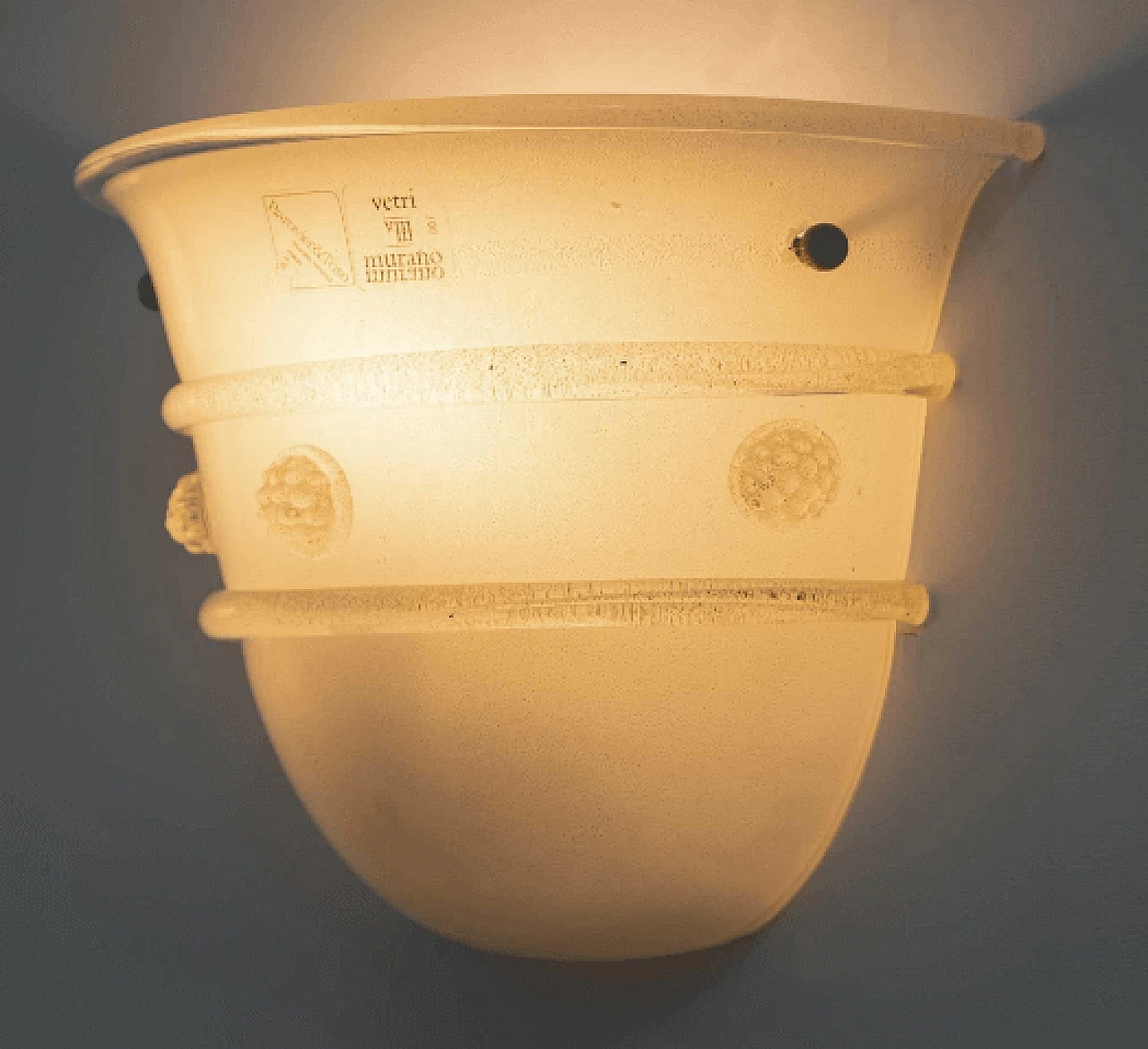 Applique in vetro di Murano di Barovier & Toso, anni '80 4