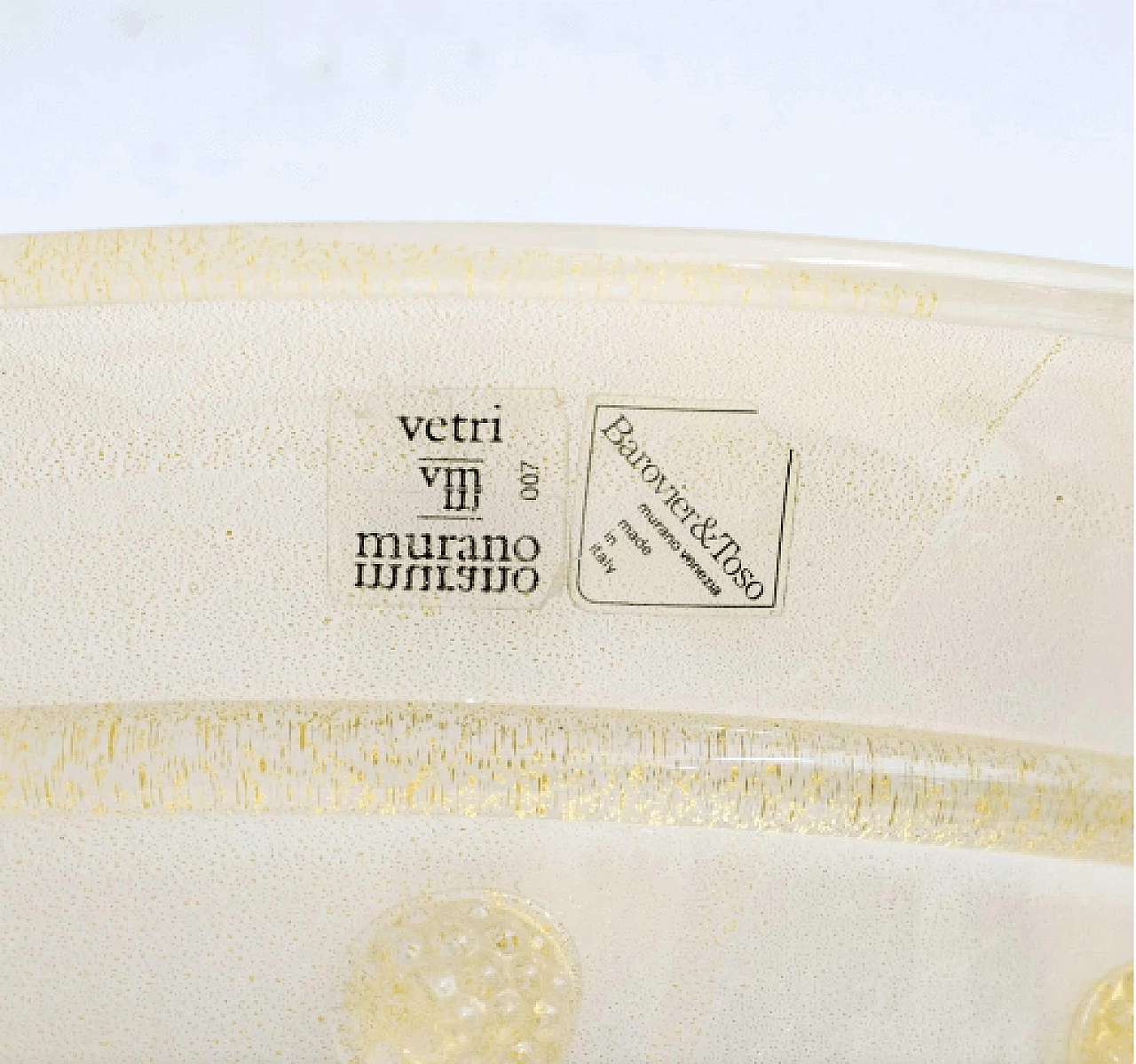 Applique in vetro di Murano di Barovier & Toso, anni '80 10