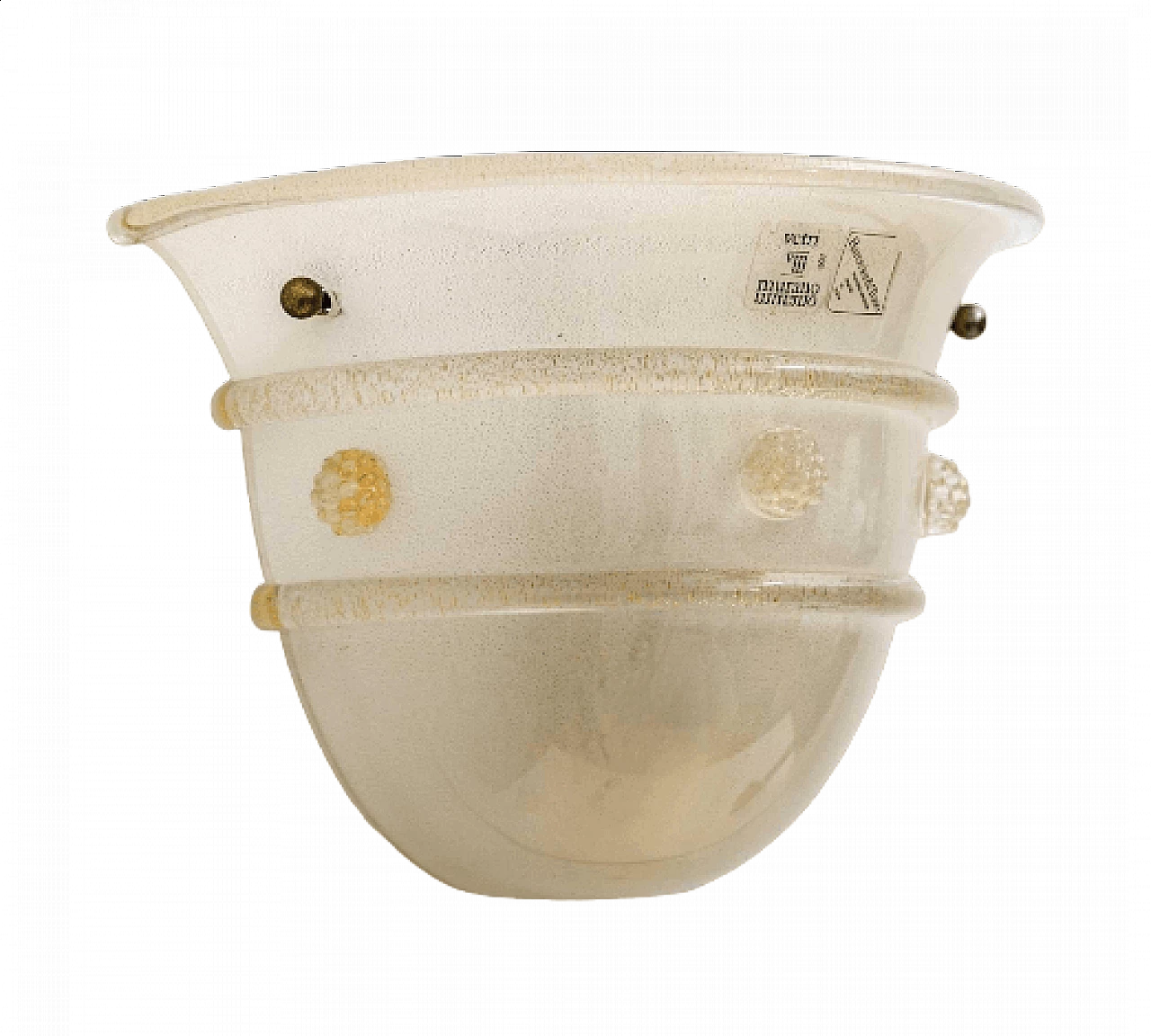 Applique in vetro di Murano di Barovier & Toso, anni '80 13