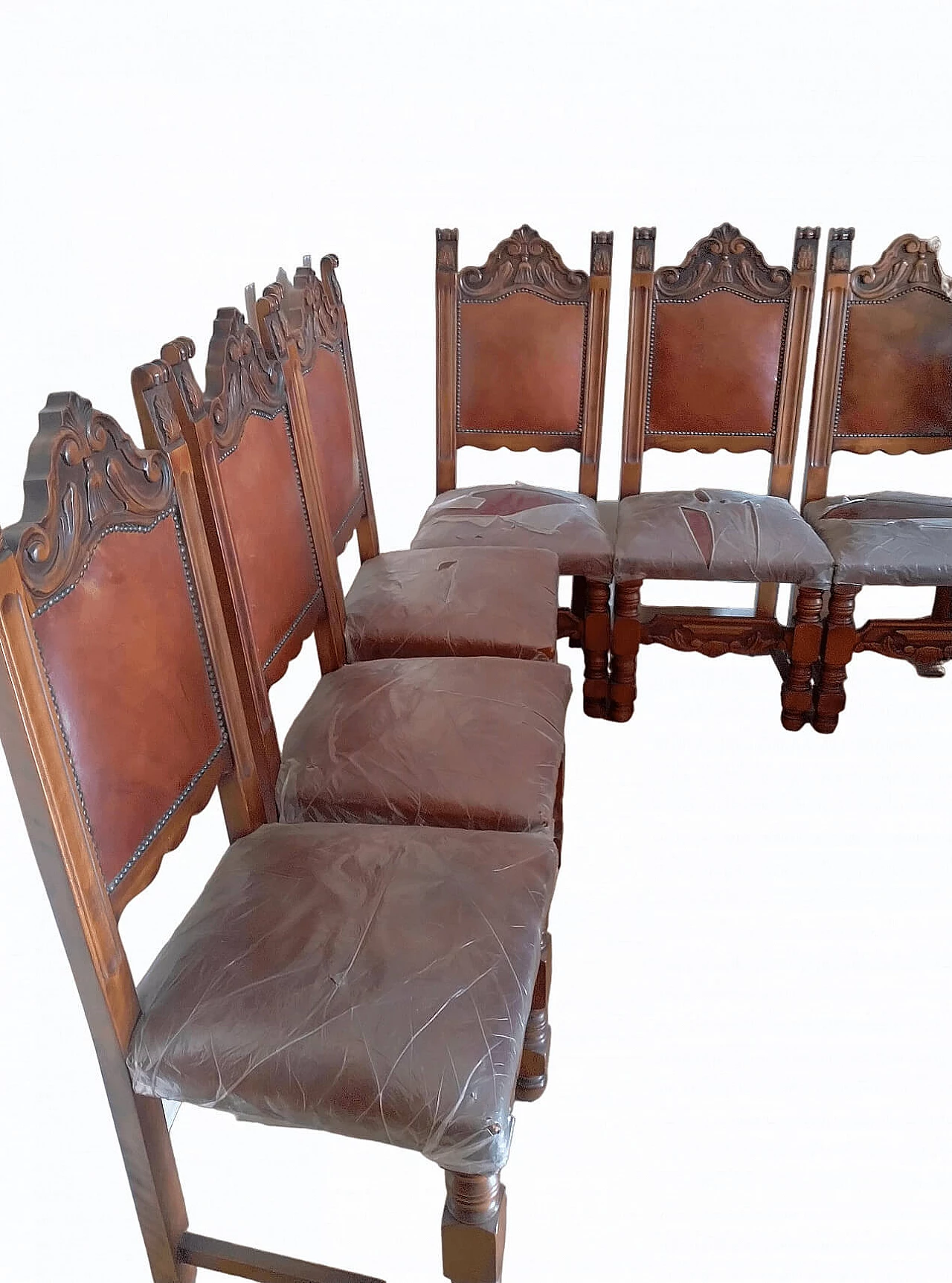 6 Chairs 500 Toscano Firenze by Enio Bettarini for 4CM, 1970s 25